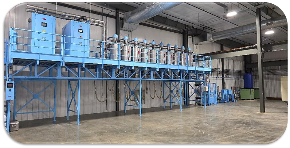 Moretto air drying system at 618 Plastics