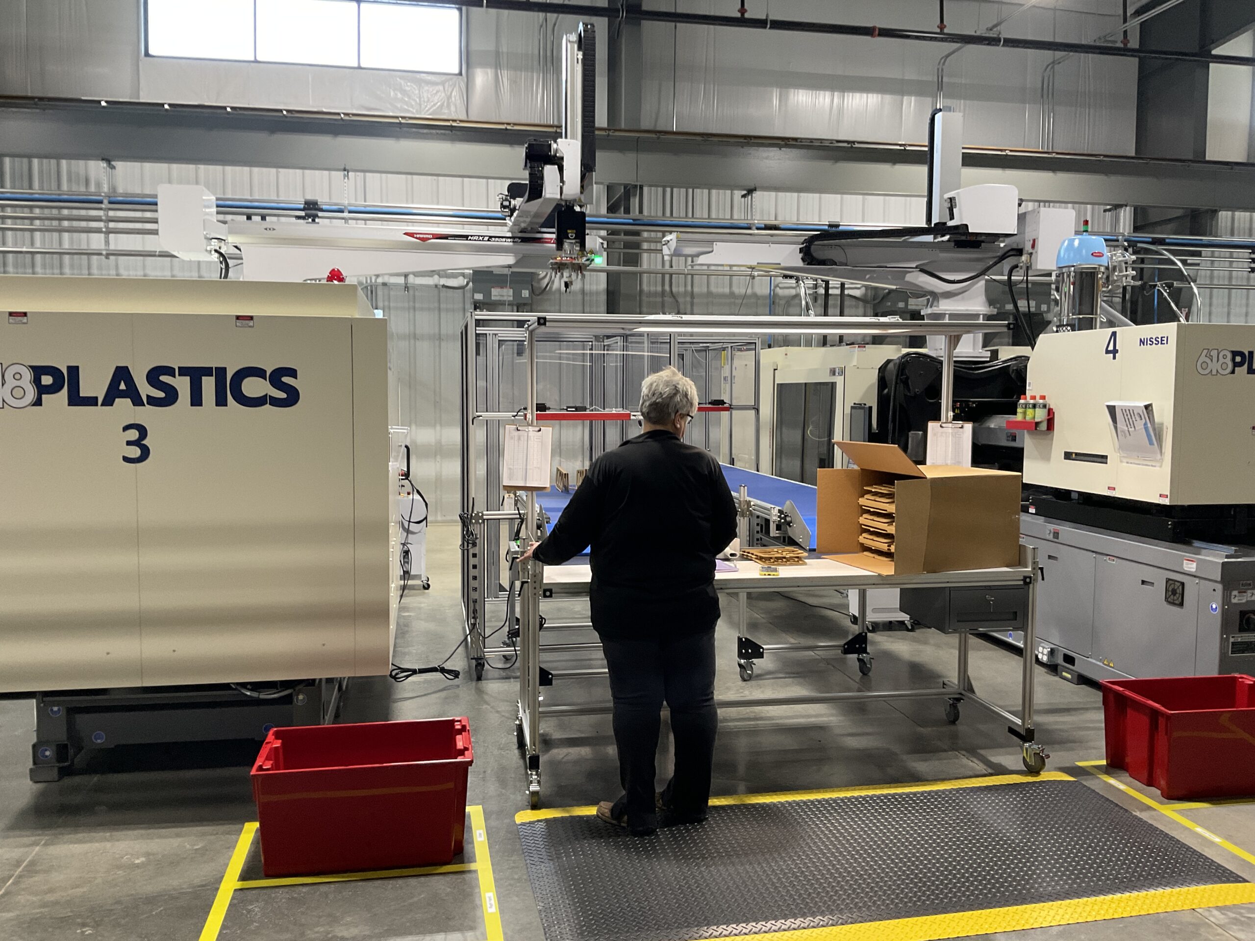 Quality Control Operator at Mold Machine #3